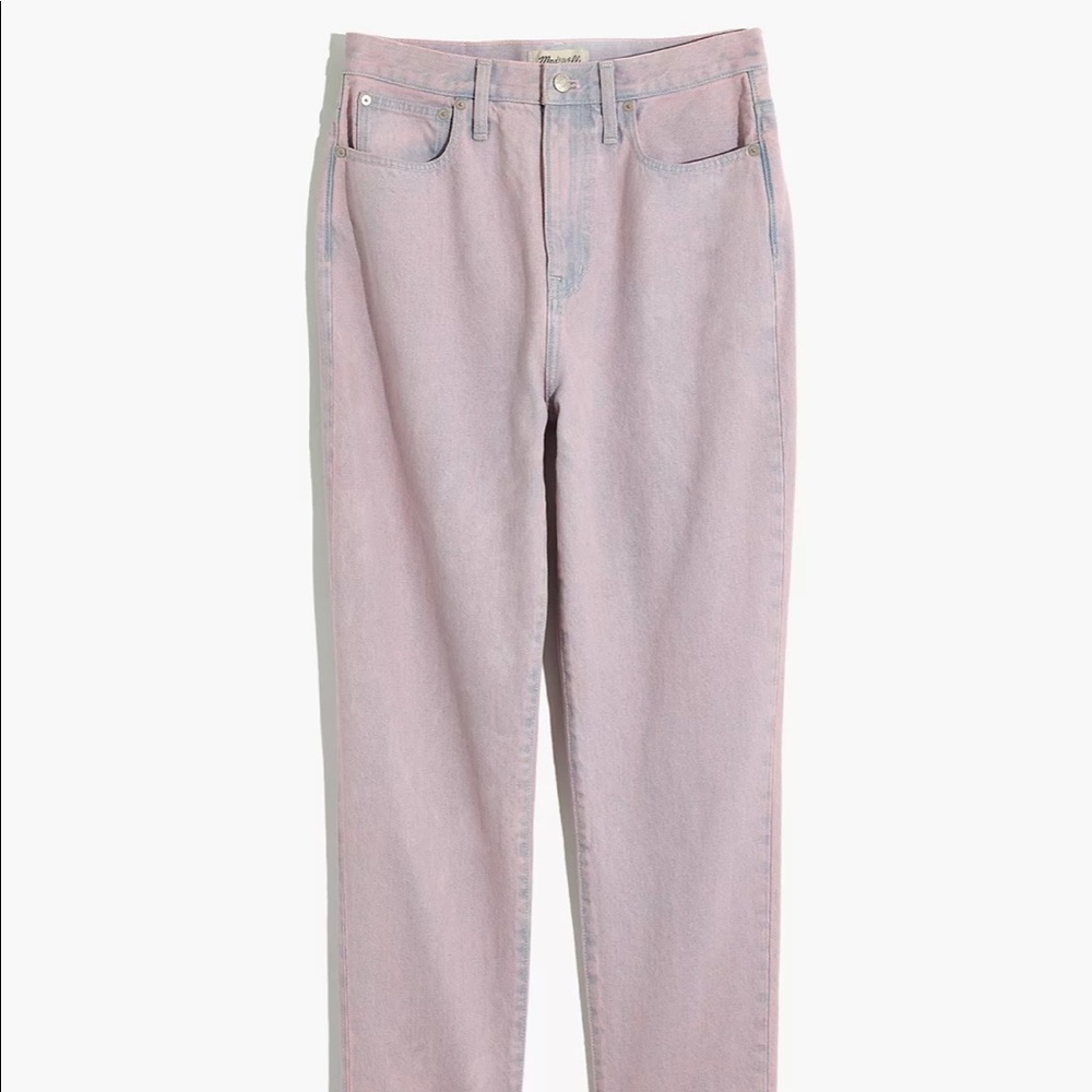 NWT MADEWELL , THE MOM JEAN:OVERDYED edition - Picture 4 of 9